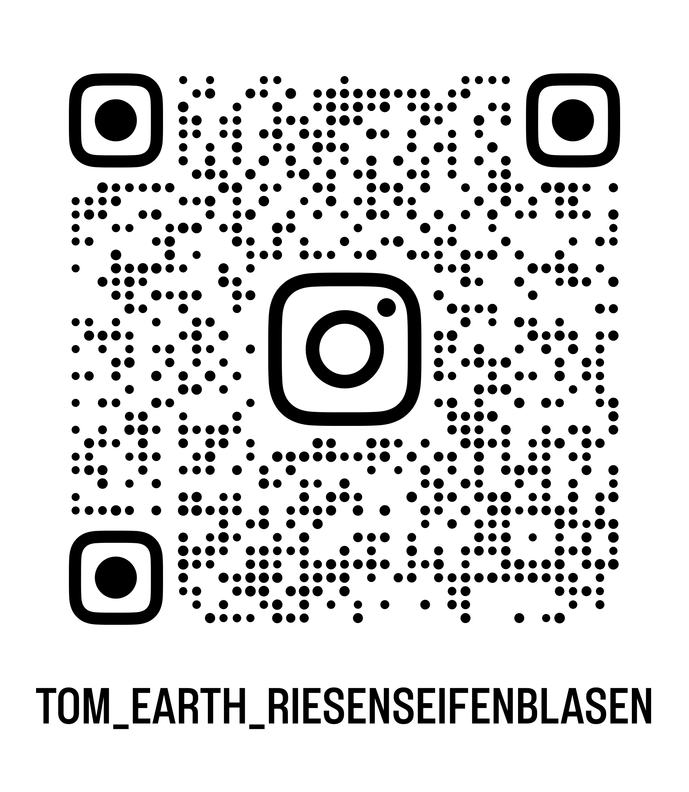 QR-Code zum Instagram-Profil tom_earth_riesenseifenblasen